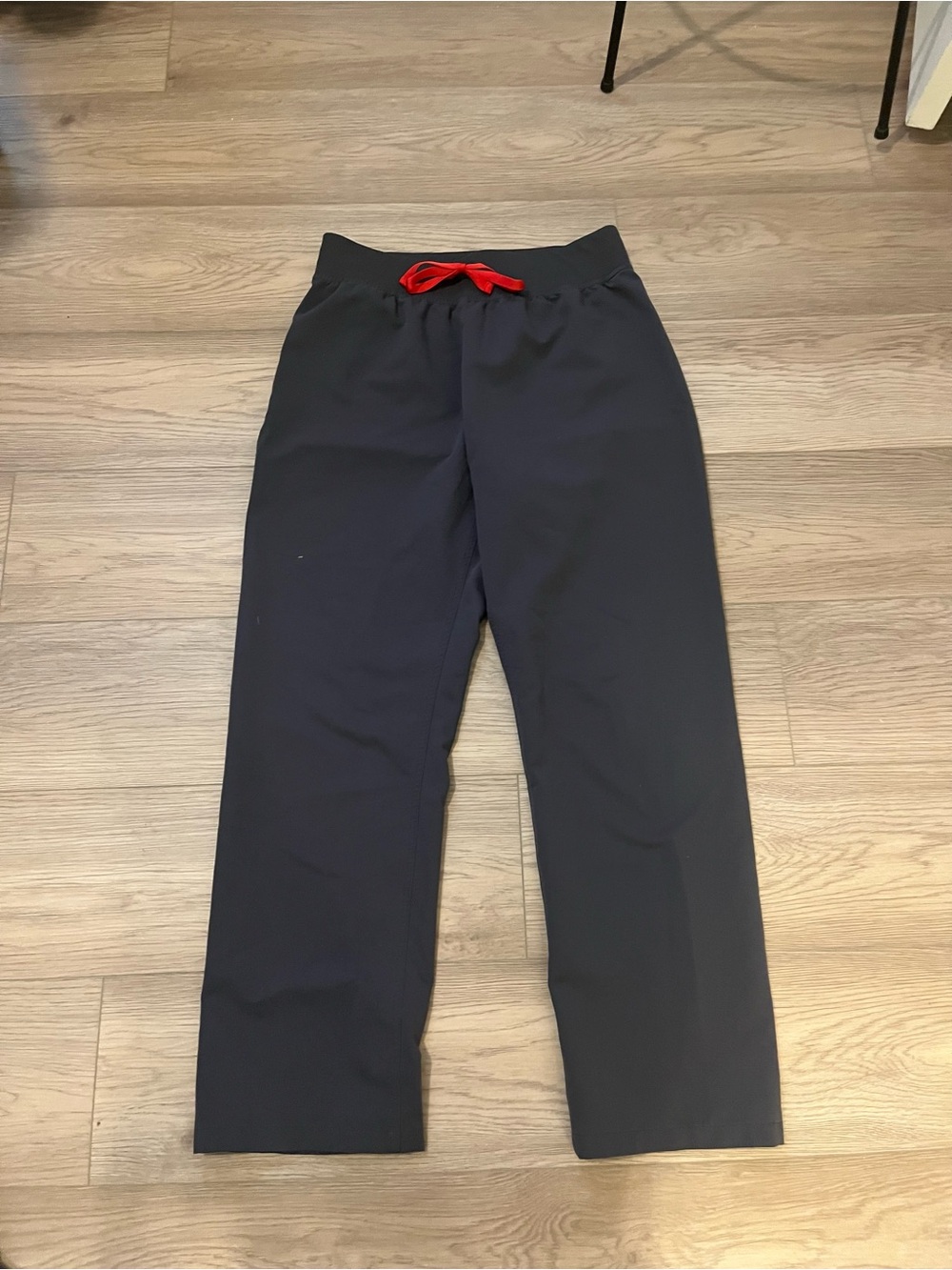 Figs Women Charcoal Livingston Straight Leg Scrub Pant